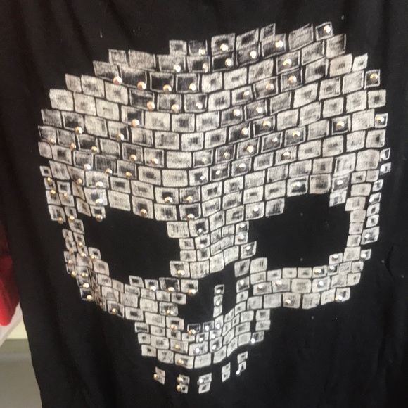 Tops - Black Skull Tanktop 💀